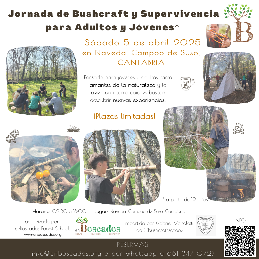 Jornada Bushcraft Adultos